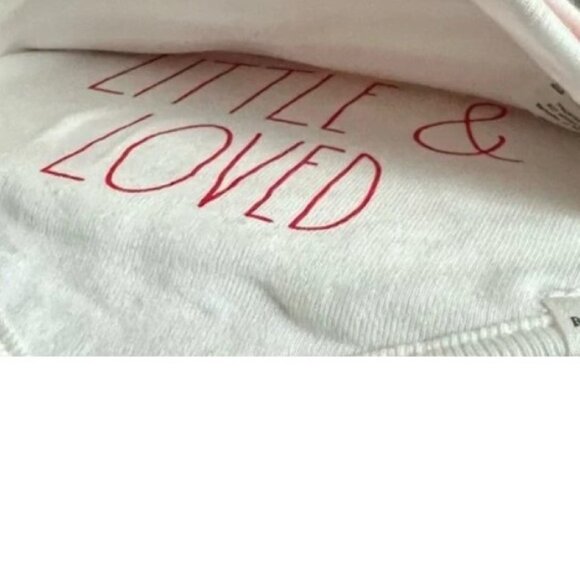 4th of July Baby Bibs My 1st Little Loved White Red Bandana Rae Dunn Set of 3 - Picture 3 of 3